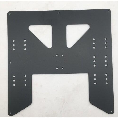 Anet A8 A6 3D Printer Upgrade Black Color Anodized Aluminum Plate All Metal Y Carriage