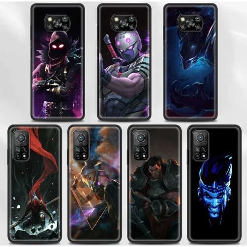 League of Legends Mobile Game Phone Case for Xiaomi Poco X3 NFC Mi 11 Shell for Redmi Note 9S 8 Pro 9 7 8T 9C 9A Silicone Cover