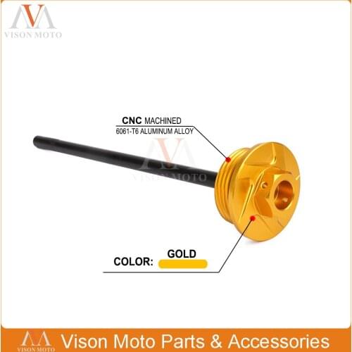 CNC Oil Dipstick Engine Plugs Oil Filter Plugs For Polaris Sportsman Forest Touring 550 XP X2 2009 2010 2011 2012 2013 2014