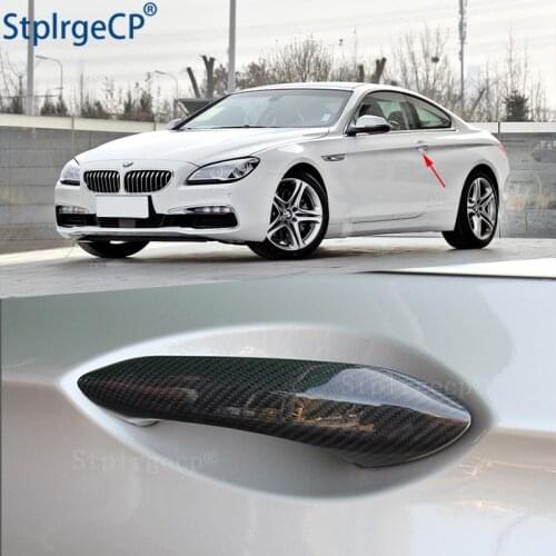 For BMW 6 series F06 F12 F13 G32 640i 650i 640d 2011-2017 Accessories 100% real carbon fiber Auto outer door handle cover