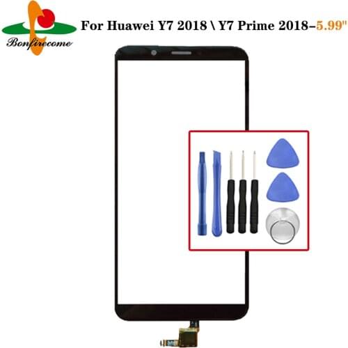 For Huawei Y7 2018 LDN-L01 LDN-L21\Y7 Prime 2018 LDN-LX2 LDN-TL10 Touch Screen Touch Panel Sensor Digitizer LCD Front Glass