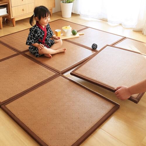 Japanese Style Household Tatami Cushion Thickened Splicing Floor Mat In Living Room And Bedroom Mattress Floor Mat Bedroom Decor