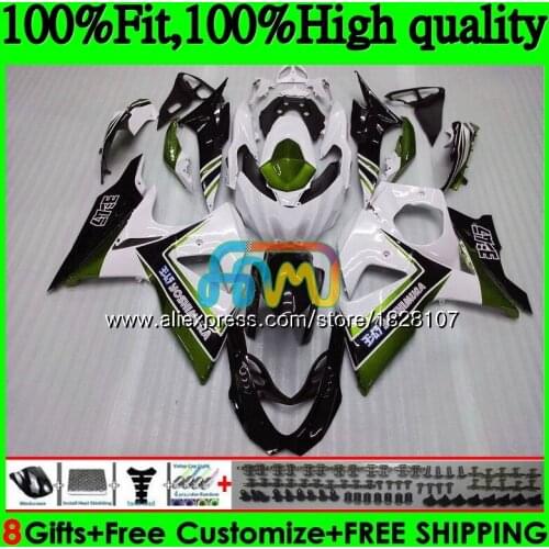K9 For SUZUKI GSXR-1000 GSXR 1000 09 10 11 12 13 15 16 44BS.159 GSXR1000 2009 2010 2011 2012 Green white 2014 2015 2016 Fairing