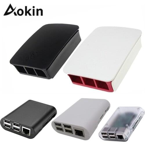 For Raspberry Pi 3 Model B Case Cover Transparent Shell Enclosure ABS Plastic Box Case For Raspberry Pi 3 Model B And Model B