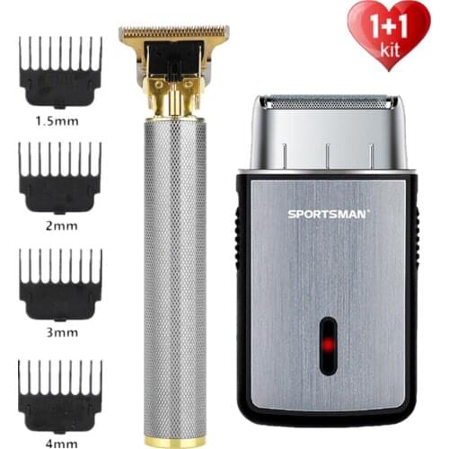 Hair Clipper Trimmer Men Hair Clipper 0mm Trim the Hair Baldheaded Hair Trimmer Professional Barber Hair Shaver Mower