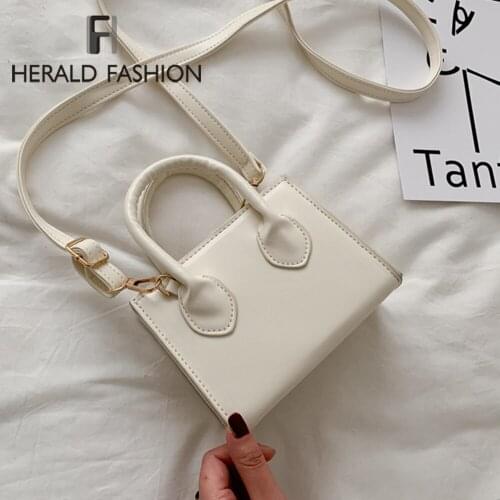 Mini Pu Leather Crossbody Bags For Women 2021 Small Square Bag Shoulder Messenger Bag Lady Purses And Handbags Bolsa Feminina