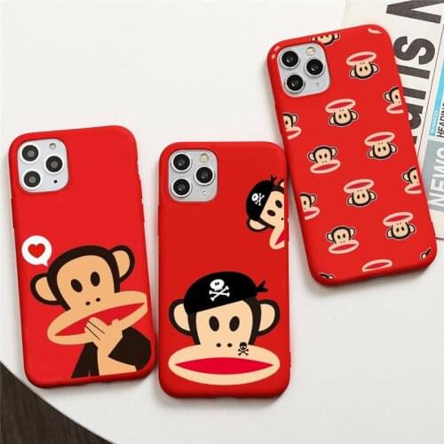 Fashion Brand Paul Phone Case For iphone 12 11 Pro Max Mini XS 8 7 6 6S Plus X SE 2020 XR Red Cover Design-Franks