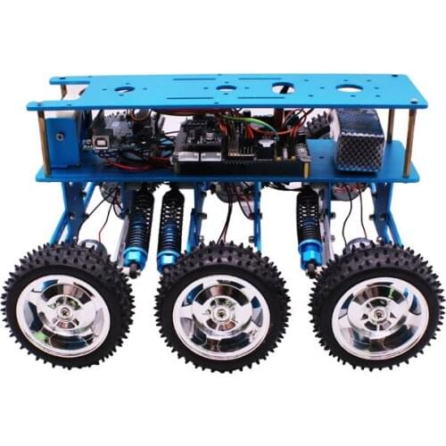 Yahboom 6WD STEM Programmable Educational Starter Smartduino Arduinos R3 Robot Car Kit