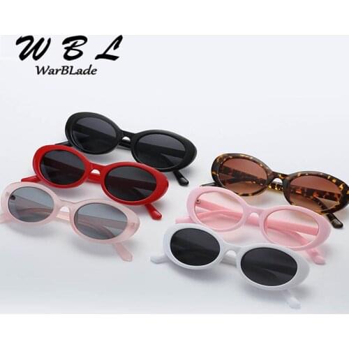 WarBLade 2019 Spring Summer Styles Women Little Cat Eye Sunglasses High Quality Fashion Men Transparent Lens Slim Shades