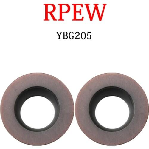 RPEW 1003MO RPEW10 RPEW1003MO YBG205 CNC Lathe Solid Milling Cutter Inserts Processing Stainless Steel Machine Tool Holder Set