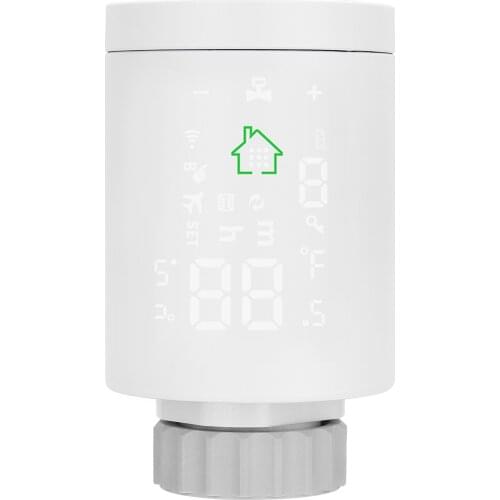 Tuya ZIGBEE3.0 Intelligent Radiator Actuator Programmable Thermostatic Radiator Valve Temperature Controller Alexa Voice Control