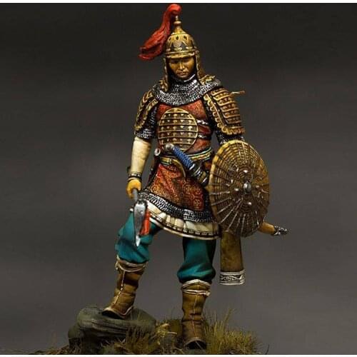 1/24 Mongol Warrior, Resin Model figure GK, Unassembled and unpainted kit