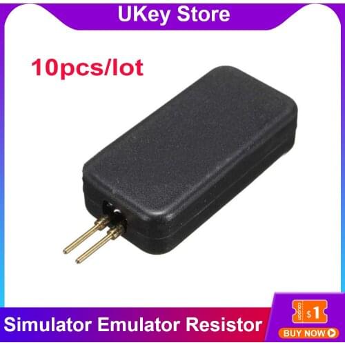 10PCS Universal Car Airbag Simulator Detection Emulator Resistor SRS Resistor Fault Finding Diagnostic Airbag Inspection Tool