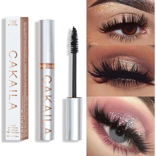 3D Mascara Makeup Lengthening Eyelash Extension Women Waterproof Fast Dry Long-wearing Lasting Mascara Big Eye Cosmetic Mascara