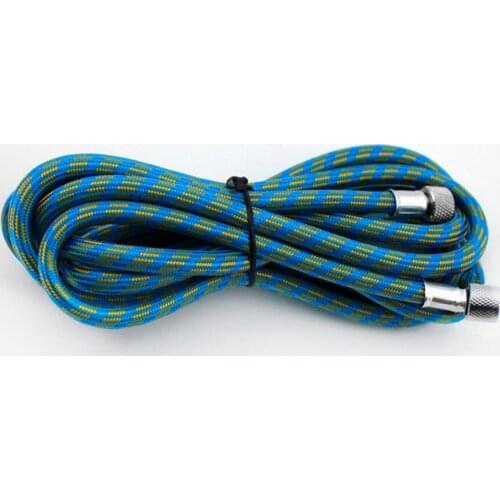 ABEST 10' FT Braided Airbrush Air Hose 1/8"-1/8"Adaptor fitting AB-B31L