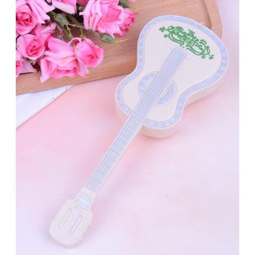 Guitar Accessories Dollhouse Miniature Instrument Part for Home Decor Kid Wood Furniture Craft Ornament Kids best gift For Barbi