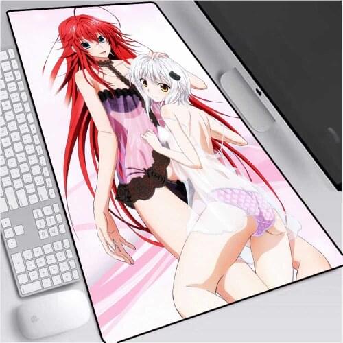 Animated Mouse Pad Two Sexy Girls Game Accessories Mouse Pad XXL Computer Notebook Office Keyboard Pad Large Mouse Pad Desk Mat