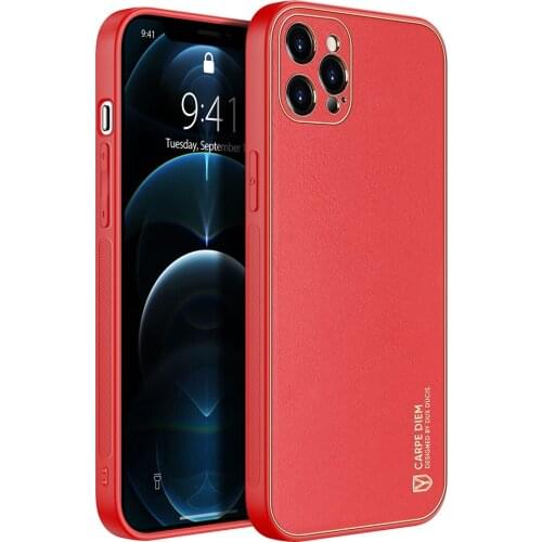 For iPhone 11/12 Pro/11/12 Promax/7/8/SE 2020 Case DUX DUCIS Yolo Series Luxury Protecting Back Case Support Wireless Charging