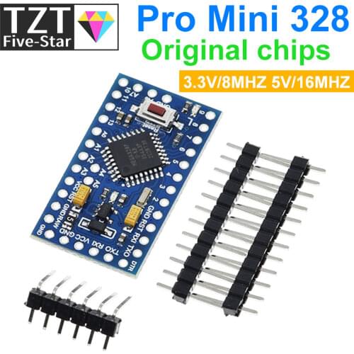 Pro mini Atmega328P Pro Mini 328 Mini ATMEGA328 3.3V 8MHz 5V 16Mhz Ch340g CP2102 FT232RL driver for Arduino Compatible Nano