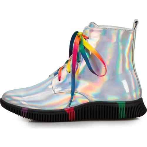 Goth 2020 Pocket Motorcycle Boots Women Platform Shoes Womens Ladies Wedge Botas Punk Goth Boots women shoes