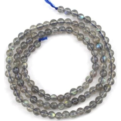 3-4mm seed Labradorite stone beads natural stone GEM beads DIY loose beads for jewelry making strand 15" wholesale