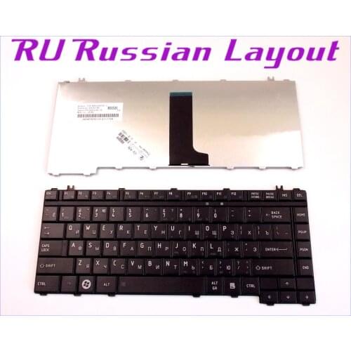 Keyboard RU Russian Layout for Toshiba Satellite A200 A205 L305 L305D A310 A315 M300 M305 M305D A300 A300D L300 L300D Laptop