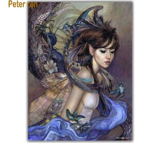 Diy Diamond painting cross stitch kit 5d Square\Round diamond Mosaic full diamond embroidery Home Decor "Beauty goldfish"