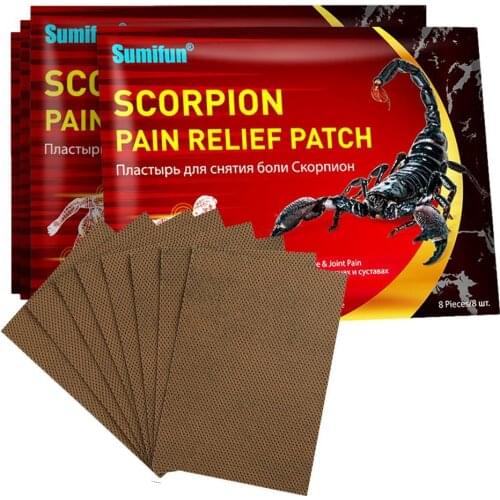 Scorpion Joint Ache Pain Relief Patches Arthritis Treatment Shoulder Neck Knee Pain Arthritis Paster Rheumatoid Muscular Q2Y0