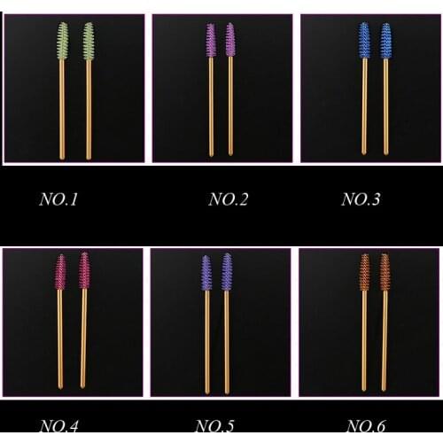 Disposable Mascara Wands 25pcs Makeup Brushes Eyelash Brush Mascara Applicator Makeup Brush Eyelash Extension Supplies