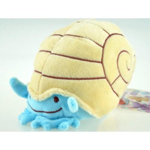 12cm Pokemon Omanyte Plush Doll Soft Japan Anime Great Birthday Christmas Gift for Children