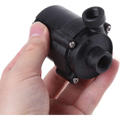 SC600 DC 12V PC Cpu Water Cooling System Tool Water Pump Brushless 132.09 GPH 10W Brushless Drive Destop Laptop Circulating