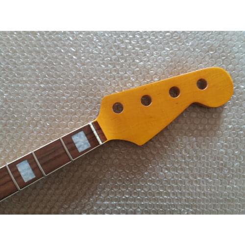 JAZZ Bass style Guitar Neck Replacement Maple Wood 20 Fret