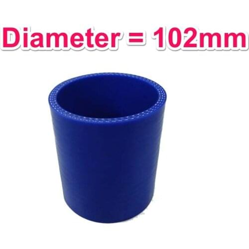 UNIVERSAL Straight Silicone Pipe For Car, Straight Silicone Joint, Diameter=102mm/4 Inch, Length=76mm/3 Inch| MjQyNTk5MDg2OTU