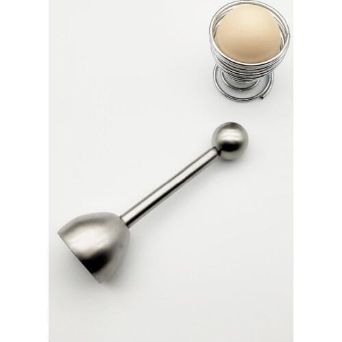 1PC Beater Sheller Stainless Steel Eggshell Cutter Raw Egg Topper Cutter Opener Scissors OK 0752