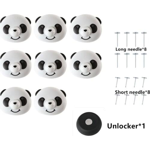 24/16/8pcs Quilt Clip holder Panda Buckle Bed Sheet Non-Slip Quilt Cover Magnetic Anti-Move Buckle Fixer Clip Clothing Pegs