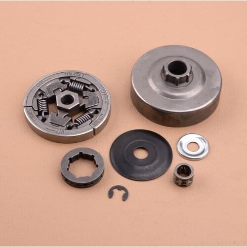 7pcs 3/8" 7T Clutch Drum Sprocket Rim Needle Bearing Kit Fit for MS362 Stihl MS 362 Chainsaw