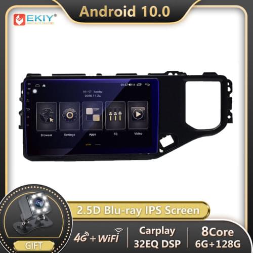 EKIY Blu-ray IPS DSP Android 10 Autoradio For Chery Tiggo 4X 5X 2019 Car Radio Navigation GPS Stereos 4G LTE Multimedia Player