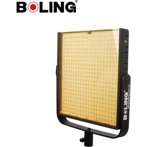 Boling BL-500P 500P Video LED Stackable Studio Portable Light Panel CRI 96+ 441 LEDS Dual Power Supply 5600K±300K with Bag