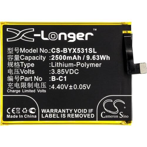 Cameron Sino Battery for Star Hunter C-112, C-130, C-412 CNB-414,PNB417 Two-Way Radio Battery