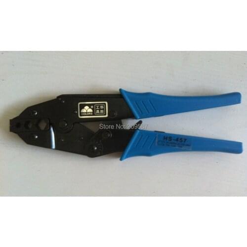 HS-457 wire stripper EUROP STYLE ratchet crimping PLIER crimping plier RG6,RG58 multi tool