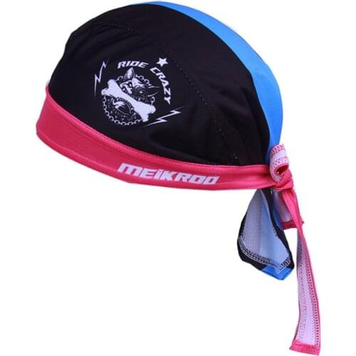 Women Men Cycling Headwear Quick Dry Head Wrap Windproof Skull Cap Pirate Hat Hiking Riding Cooling Headscarf Helmet Liner