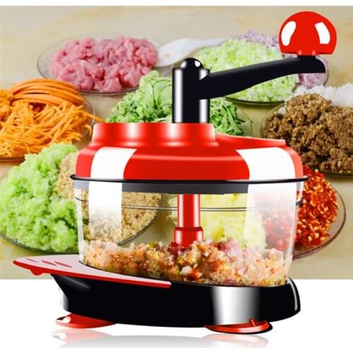 VOGVIGO Multifunction Vegetable Chopper Cutter Processor Household Meat Grinder Garlic Cutter Quick Shredder Cutter Egg Blender