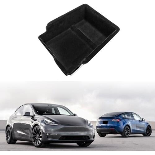 NEW-Car Central Armrest Storage Box for Tesla Model 3 Y 2021 Center Console Organizer Holder Containers