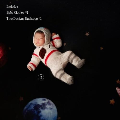 Photo Theme Newborn Baby Clothes Handmade Mohair Hat Romper Set Photography Props Theme