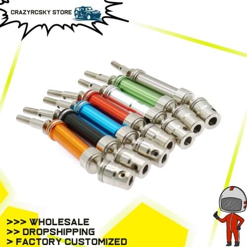 RCAWAD Front Cvd Drive Shaft 2PCS For Rc Hobby Model Car 1-12 FY03 Desert Buggy FY-CD01 Drive Shaft Hopup Parts