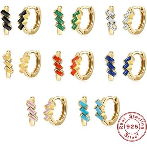 Pendientes Plata 925 Saffron Wreath With Water Drops 925 Sterling Silver Earrings For Women Piercing Stud Earrings 2021 Trend