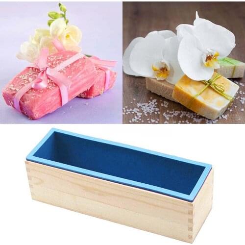 Silicone Pudding Candy Mold Square Silicone Soap Mold Handmade Candle Decorating Mould Soap Craft Supplies