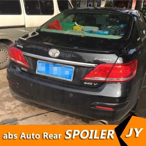 For TOYOTA Camry Spoiler 2006-2011 Camry spoiler High Quality ABS Material Car Rear Wing Primer Color Rear Spoiler