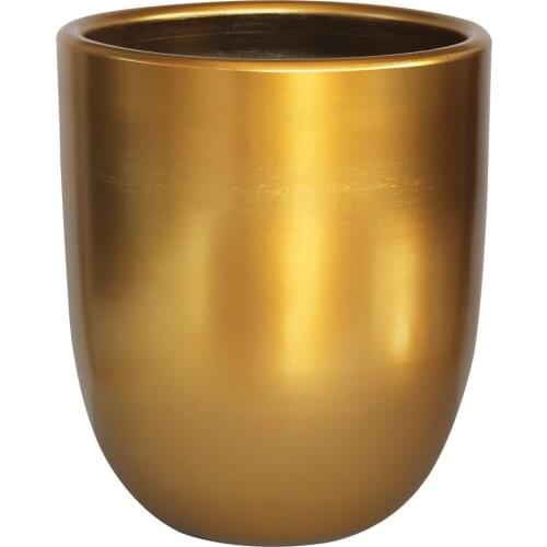 Ujar Model Big size Ceramic Flower Pot Gold Glitter 32x28 cm