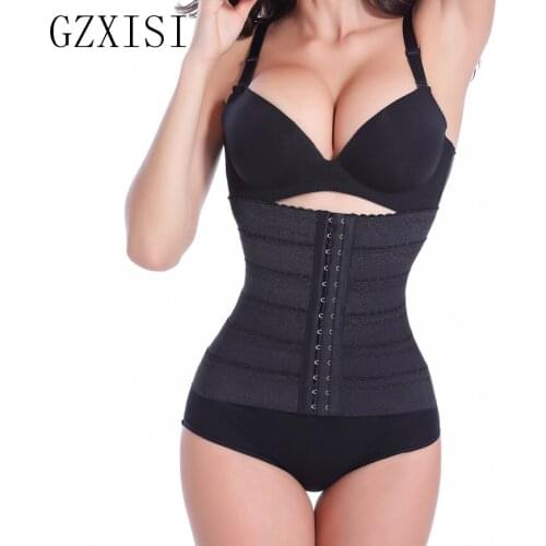 Plus Size women waist trainer slimming shaper corset waist Trainer bodysuit women full body shaper corsets bodysuit women